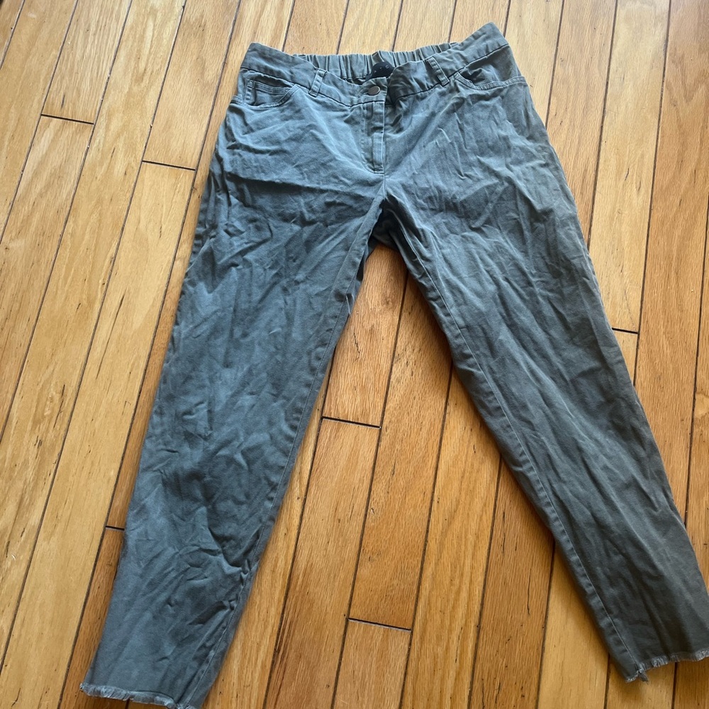 Hatch Olive Green Pants Size 1